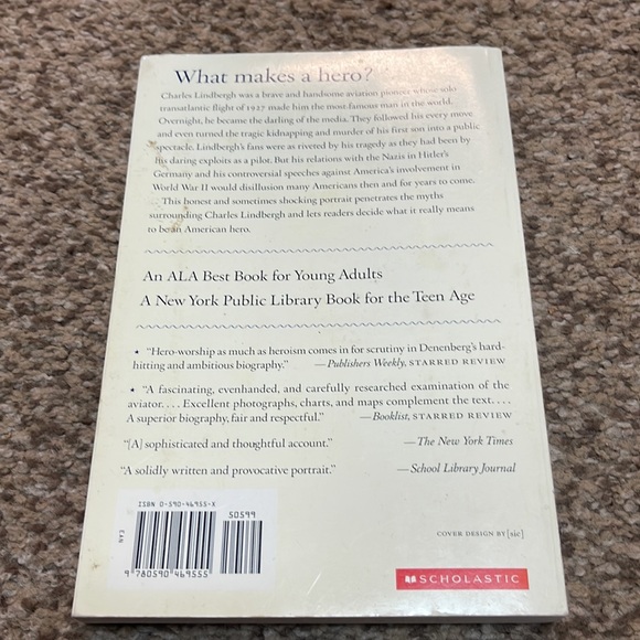 An American Hero the True Story of Charles A. Lindbergh paperback book - Picture 2 of 11